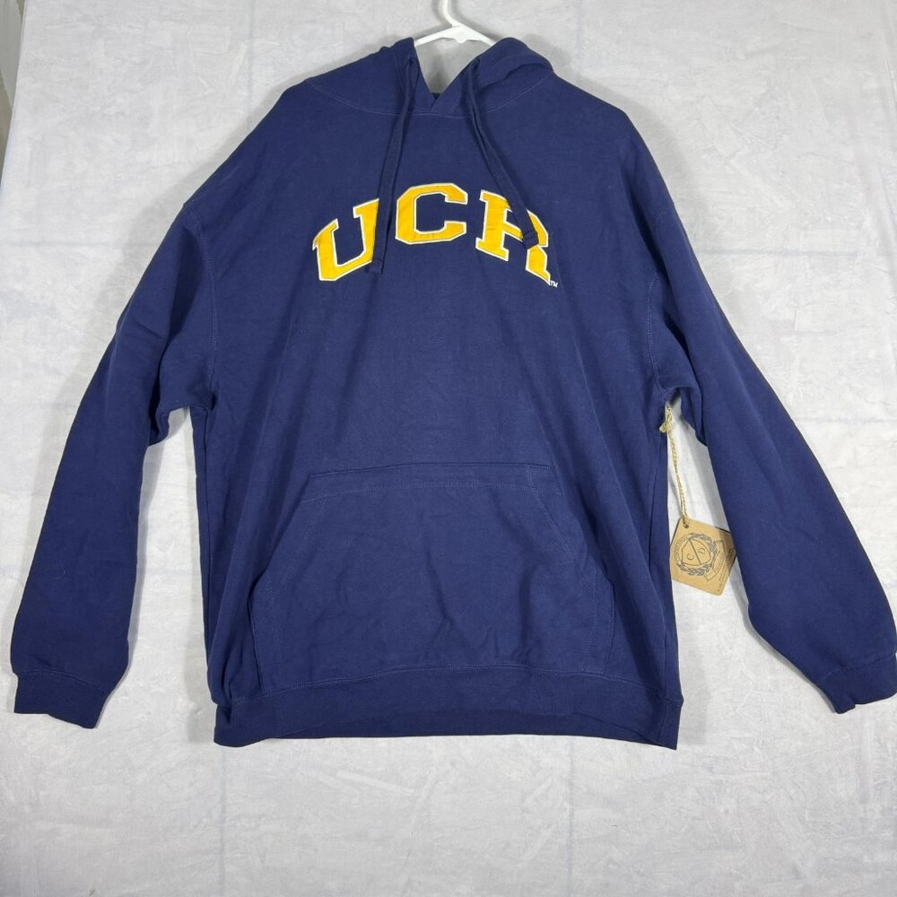NWT Campus Drive Men's‎ Hoodie Blue University Of California Riverside College